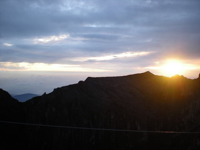 Mount Kinabalu, Sunrise, Malaysia, Travel, Borneo