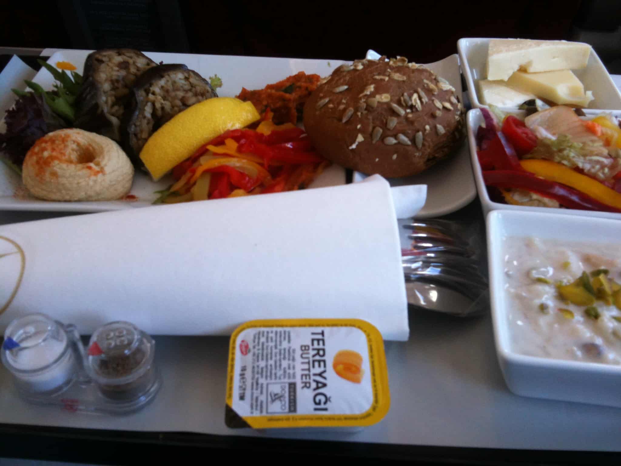 Turkish airlines business class, Turkish airlines food, Turkish airlines review
